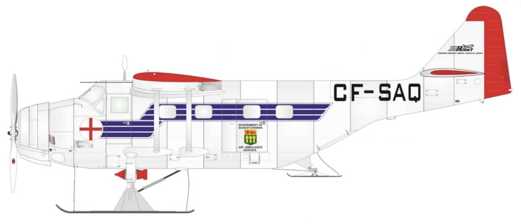 Profil couleur du Fairchild Canada F-11 Husky