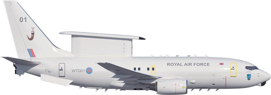 Profil couleur du Boeing E-7 Wedgetail