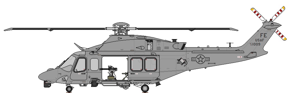 Profil couleur du Boeing MH-139 Grey Wolf