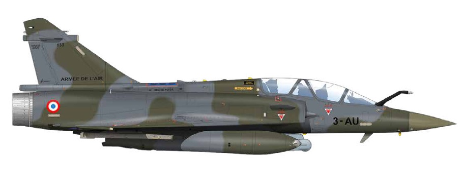 Profil couleur du Dassault Aviation Mirage 2000D