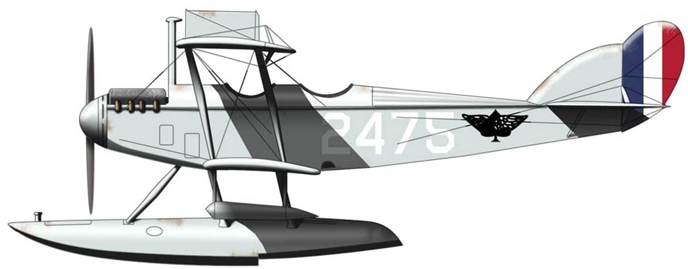 Profil couleur du Curtiss Model N