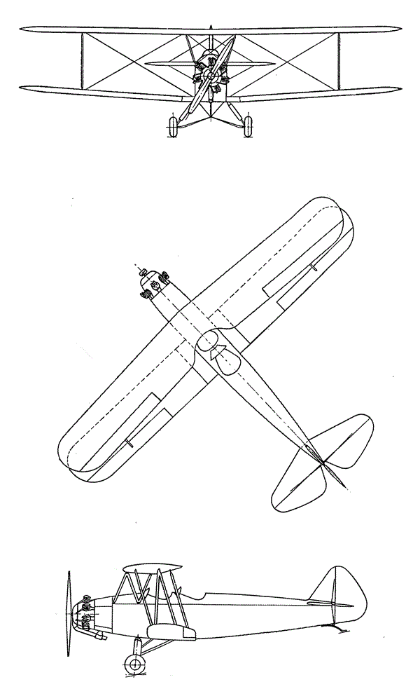 Plan 3 vues du VL Viima