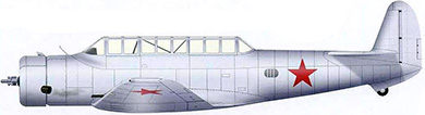 Profil couleur du Vultee A-19 (V-11)