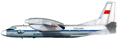 Profil couleur du Antonov An-32 ‘Cline’