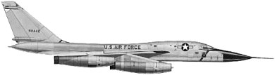 Profil couleur du Convair B-58 Hustler