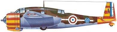 Profil couleur du Breguet Br.693