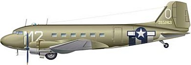 Profil couleur du Douglas C-47 Skytrain