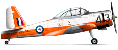 Profil couleur du Commonwealth CA-25 Winjeel