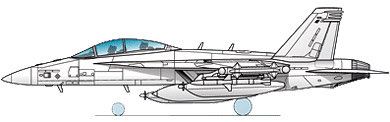 Profil couleur du Boeing EA-18 Growler