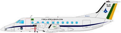 Profil couleur du Embraer EMB 120 Brasilia
