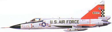 Profil couleur du Convair F-102 Delta Dagger