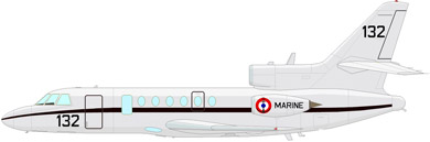 Profil couleur du Dassault Aviation Falcon 50M