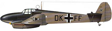 Profil couleur du Focke-Wulf Fw 58 Weihe
