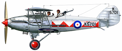 Profil couleur du Hawker Hart