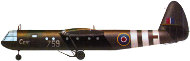 Profil couleur du Airspeed A.S. 51 Horsa