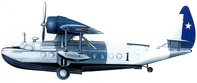 Profil couleur du Sikorsky JRS Baby Clipper