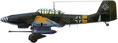 Profil couleur du Junkers Ju 87 Stuka
