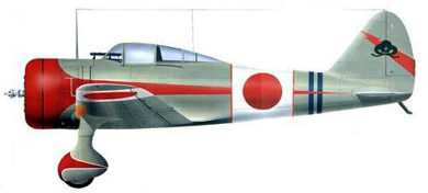 Profil couleur du Nakajima Ki-27 Nate ‘Clint’