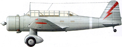 Profil couleur du Mitsubishi Ki-30  ‘Ann’