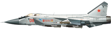 Profil couleur du Mikoyan MiG-31  ‘Foxhound’