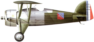 Profil couleur du Morane-Saulnier MS.225
