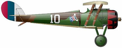 Profil couleur du Nieuport Nie.28