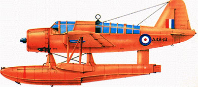 Profil couleur du Vought OS2U Kingfisher