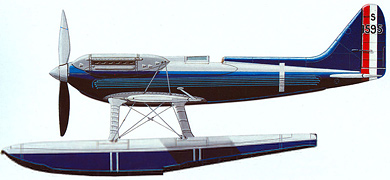 Profil couleur du Supermarine S.6