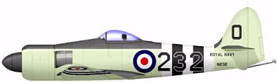 Profil couleur du Hawker  Sea Fury