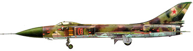 Profil couleur du Sukhoï Su-15  ‘Flagon’