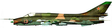 Profil couleur du Sukhoï Su-17/20/22  ‘Fitter’