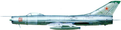 Profil couleur du Sukhoï Su-9  ‘Fishpot’