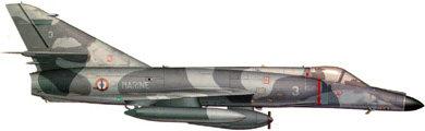 Profil couleur du Dassault  Super-Etendard