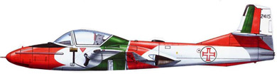 Profil couleur du Cessna T-37 Tweet