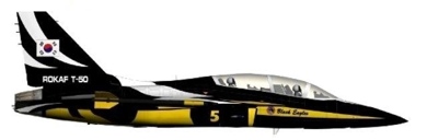 Profil couleur du KAI T-50 Golden Eagle