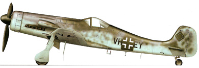 Profil couleur du Focke-Wulf Ta-152