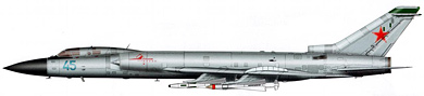 Profil couleur du Tupolev Tu-28/Tu-128  ‘Fiddler’