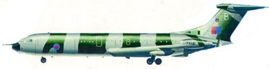 Profil couleur du Vickers VC-10