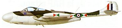 Profil couleur du De Havilland D.H.112 Venom