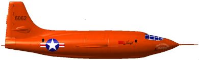 Profil couleur du Bell X-1