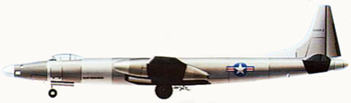 Profil couleur du Convair XB-46