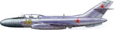 Profil couleur du Yakovlev Yak-25  ‘Flashlight’