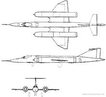 Plan 3 vues du Bristol Type 188