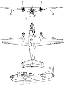 Plan 3 vues du Nord N.1400 Noroît 