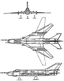 Plan 3 vues du Sukhoï Su-17/20/22  ‘Fitter’