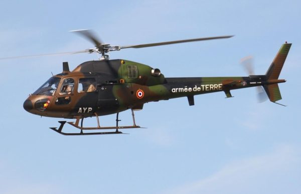 Aérospatiale AS-555 Fennec d'entraînement de l'ALAT.