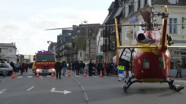 Malgré l'installation en urgence d'une DZ, force est de constater que le pilote s'est posé dans un mouchoir de poche.