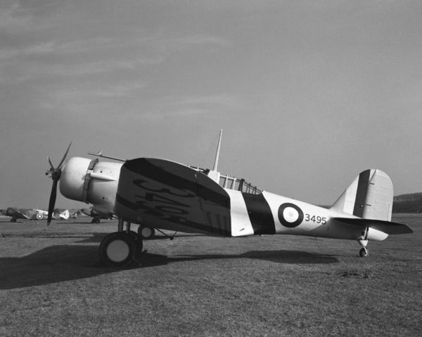 Un Northrop Nomad sous livrée canadienne durant la Seconde Guerre mondiale.