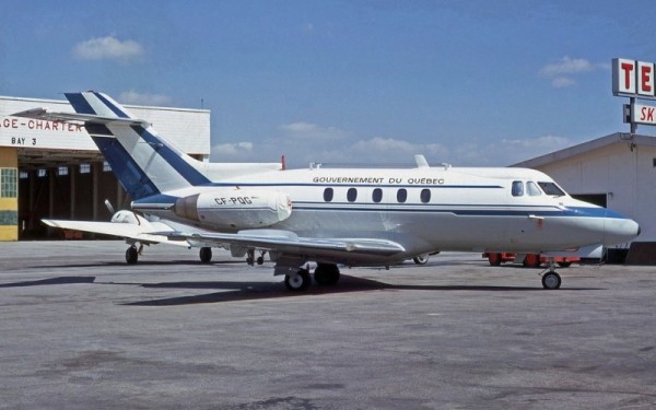 SAGQ Hawker Siddeley HS-125-1A CF-PQG