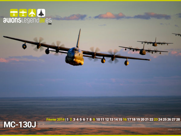 MC-130J en formation